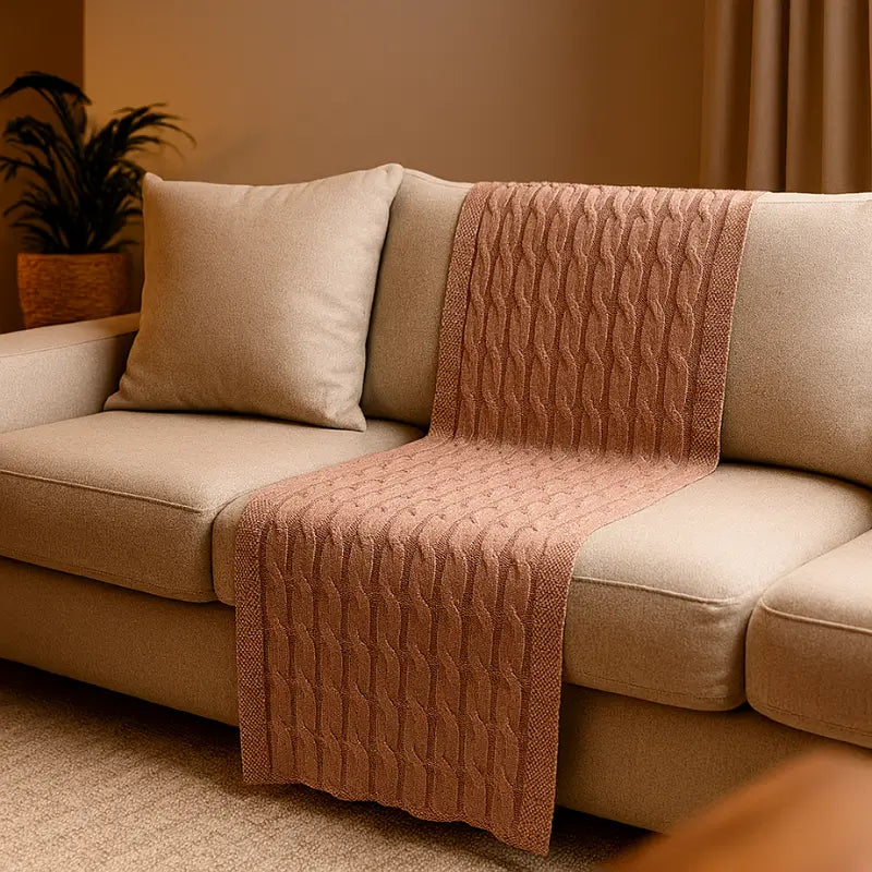 Manta Peseira em Tricot Premium