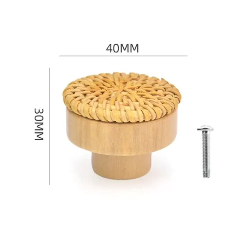 Puxador de Armário e Gavetas Naturalle