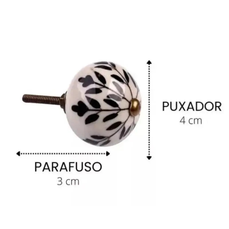 Puxador de Armário e Gavetas Delicatto