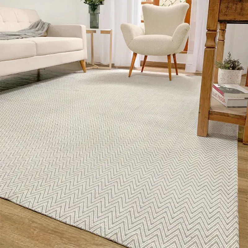 Tapete Grande para Sala em Algodão Antiderrapante 200x300cm - Casas Gael