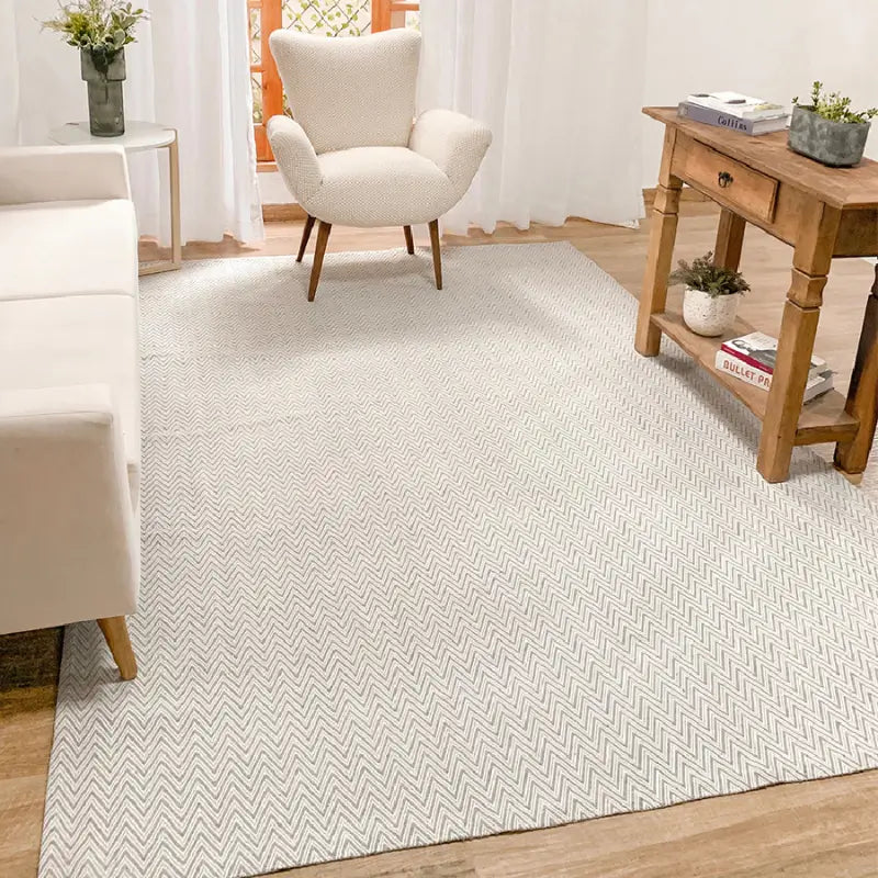 Tapete Grande para Sala em Algodão Antiderrapante 200x300cm - Casas Gael
