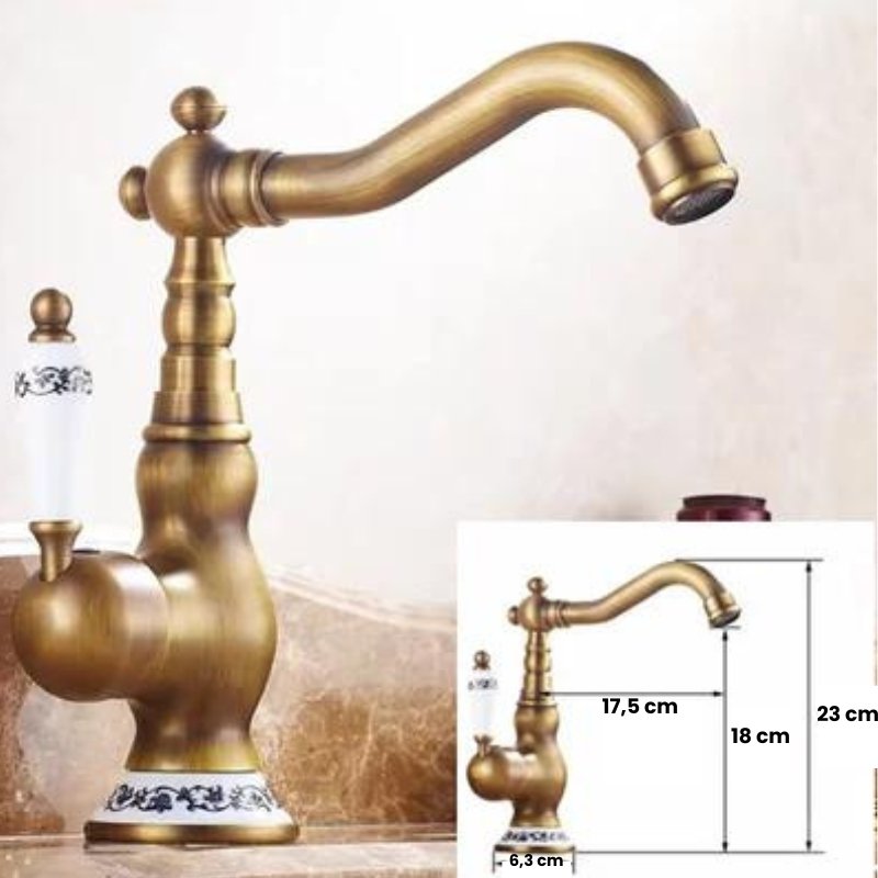 Torneira Gourmet Monocomando Vintage com Misturador - Casas Gael