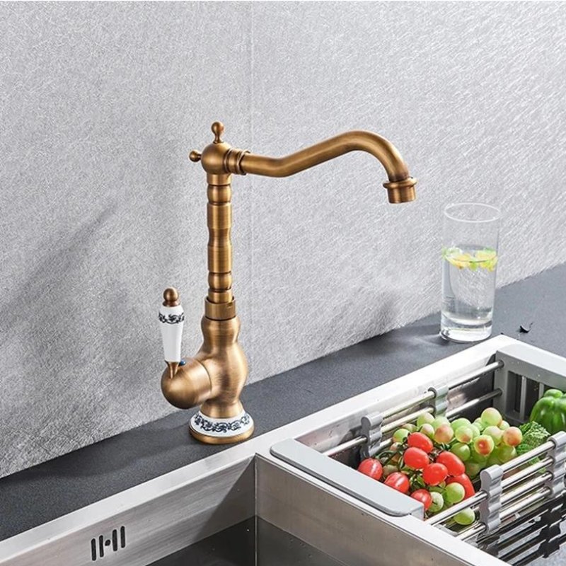 Torneira Gourmet Monocomando Vintage com Misturador - Casas Gael