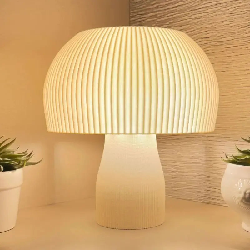 Abajur de Mesa Cogumelo Minimalista - Casas Gael