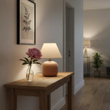 Abajur de Mesa Para Quarto em Cerâmica Bivolt - Casas Gael