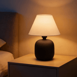 Abajur de Mesa Para Quarto em Cerâmica Bivolt