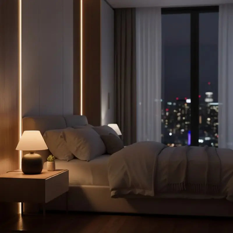 Abajur de Mesa Para Quarto em Cerâmica Bivolt - Casas Gael