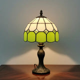 Abajur de Mesa Premium Vidro e Metal Estilo Tiffany Vintage - casas Gael