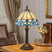 Abajur de Mesa Vintage Colorido Tiffany - Casas Gael