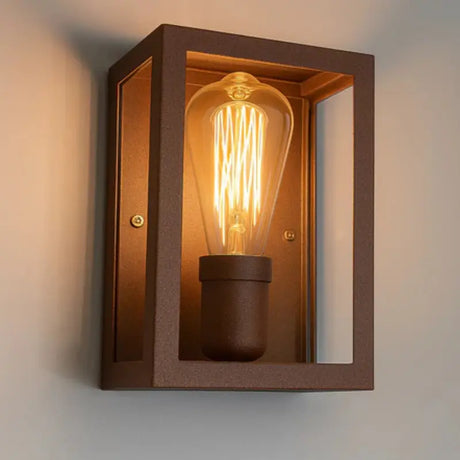 Arandela de Parede Alumínio Vintage Interna e Externa - Casas Gael