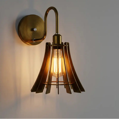 Arandela de Parede Cúpula Tulipa para Quarto - Casas Gael