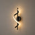 Arandela de Parede Espiral LED de Quarto - Casas Gael