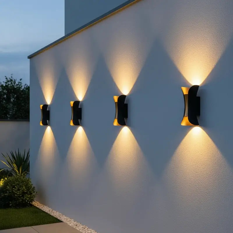 Arandela de Parede Externa IP65 Moderna 10w - Casas Gael