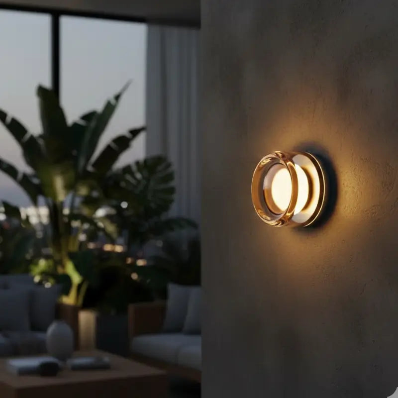 Arandela de Parede LED Âmbar -Casas Gael