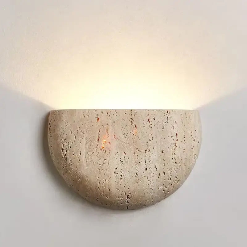 Arandela de Parede Meia Lua Wabi-sabi  Casas Gael