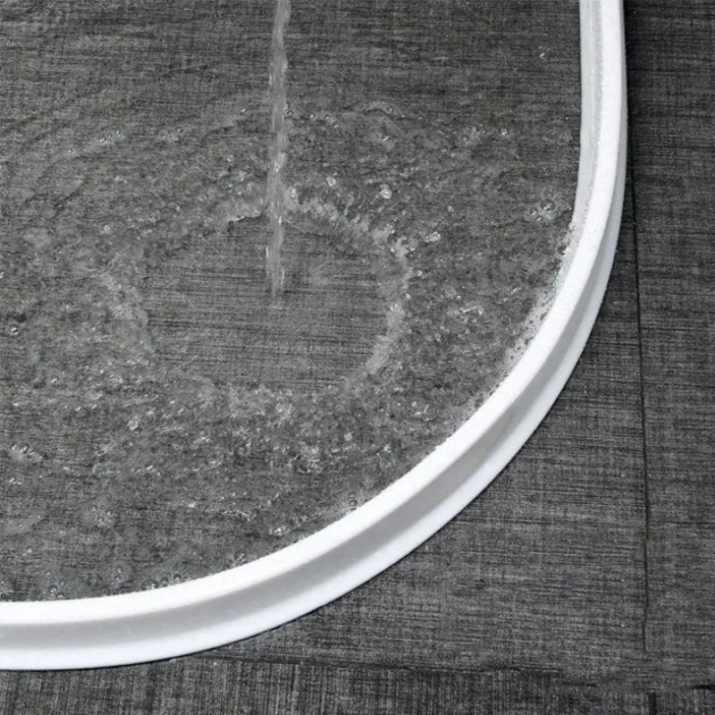 Barreira Vedação para Banheiro Adesiva para Bloqueio de Água 2 Metros -Casas Gael