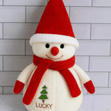 Boneco de Neve de Pelúcia Decoração de Natal - Casas Gael