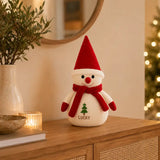 Boneco de Neve de Pelúcia Decoração de Natal - Casas Gael