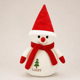 Boneco de Neve de Pelúcia Decoração de Natal - Casas Gael