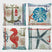 Conjunto 4 Capas de Almofadas Decorativas Mar  Casas gael