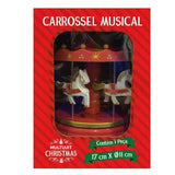 Decoração de Natal Carrossel Musical -Casas Gael