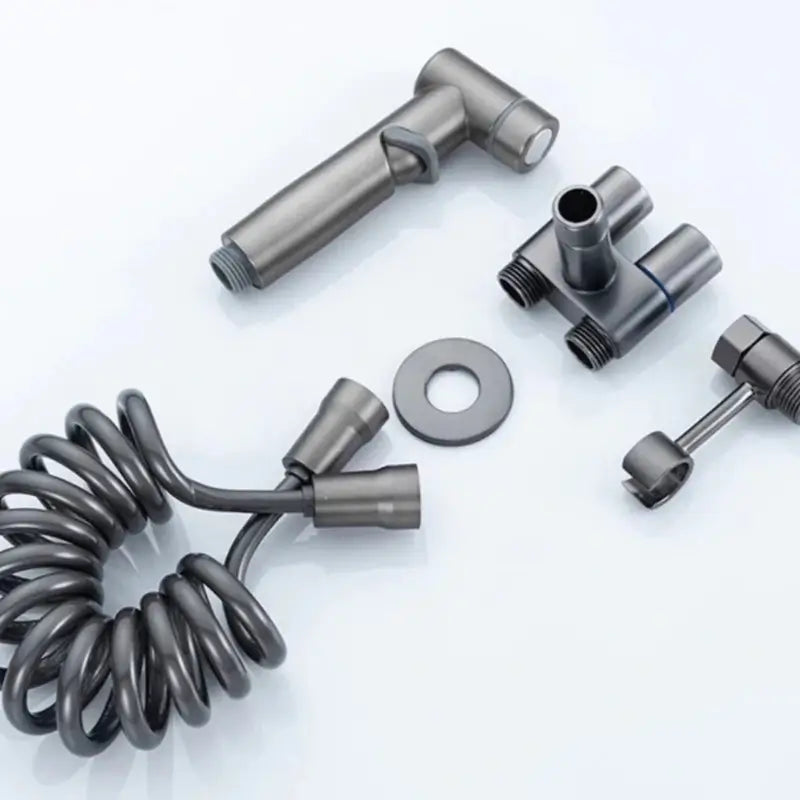 Ducha Higiênica para Banheiro Kit Completo com Registro Duplo - Casas Gael