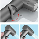 Ducha Higiênica para Banheiro Kit Completo com Registro Duplo - Casas Gael