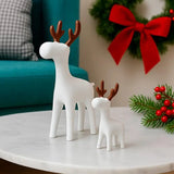 Enfeite de Natal Kit de Renas Minimalistas - Casas Gael