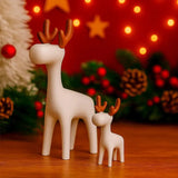 Enfeite de Natal Kit de Renas Minimalistas - Casas Gael