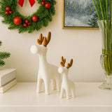 Enfeite de Natal Kit de Renas Minimalistas - Casas Gael