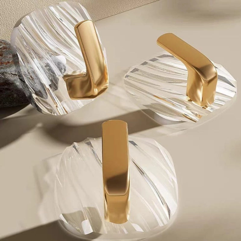 Gancho Adesivo Premium 4 Unidades para Toalhas e Acessórios - Casas Gael