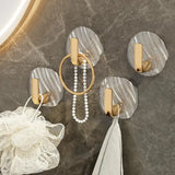 Gancho Adesivo Premium 4 Unidades para Toalhas e Acessórios - Casas Gael