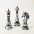 Conjuto Estatuetas Peças de Xadrez Decorativas