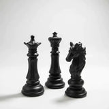Conjuto Estatuetas Peças de Xadrez Decorativas