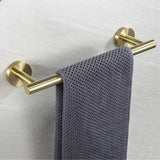 Kit Acessórios para Banheiro em Aço inoxidável 5 Peças - Casas Gael