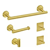 Kit Acessórios para Banheiro em Aço inoxidável 5 Peças - Casas Gael