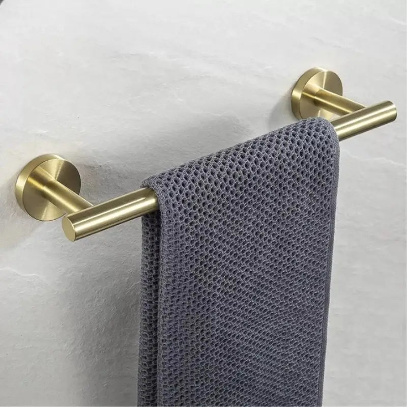 Kit Acessórios para Banheiro em Aço inoxidável 5 Peças - Casas Gael