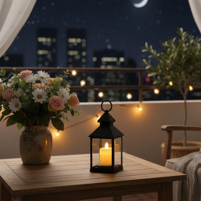 Luminária Decorativa Lampião LED de Mesa e Pendente - Casas Gael