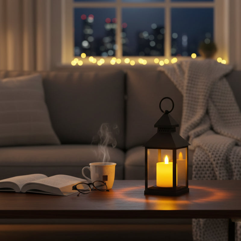 Luminária Decorativa Lampião LED de Mesa e Pendente - Casas Gael