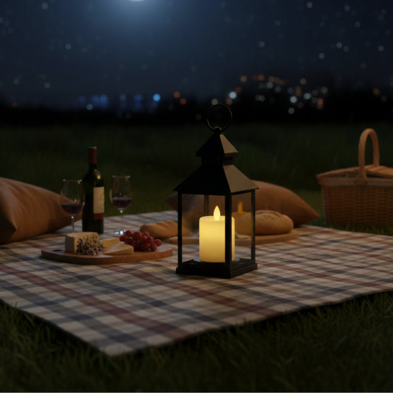 Luminária Decorativa Lampião LED de Mesa e Pendente - Casas Gael