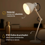 Luminária de Mesa Articulada Estilo Pixar - Casas Gael