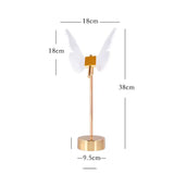 Luminária de Mesa Decorativa Borboleta Nórdica 3 Tons de Luz - Casas Gael