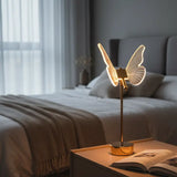 Luminária de Mesa Decorativa Borboleta Nórdica 3 Tons de Luz - Casas Gael
