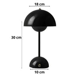 Luminária de Mesa Decorativa Cogumelo sem Fio - Casas Gael