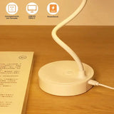 Luminária de Mesa Decorativa LED Flexível Touch - Casas Gael