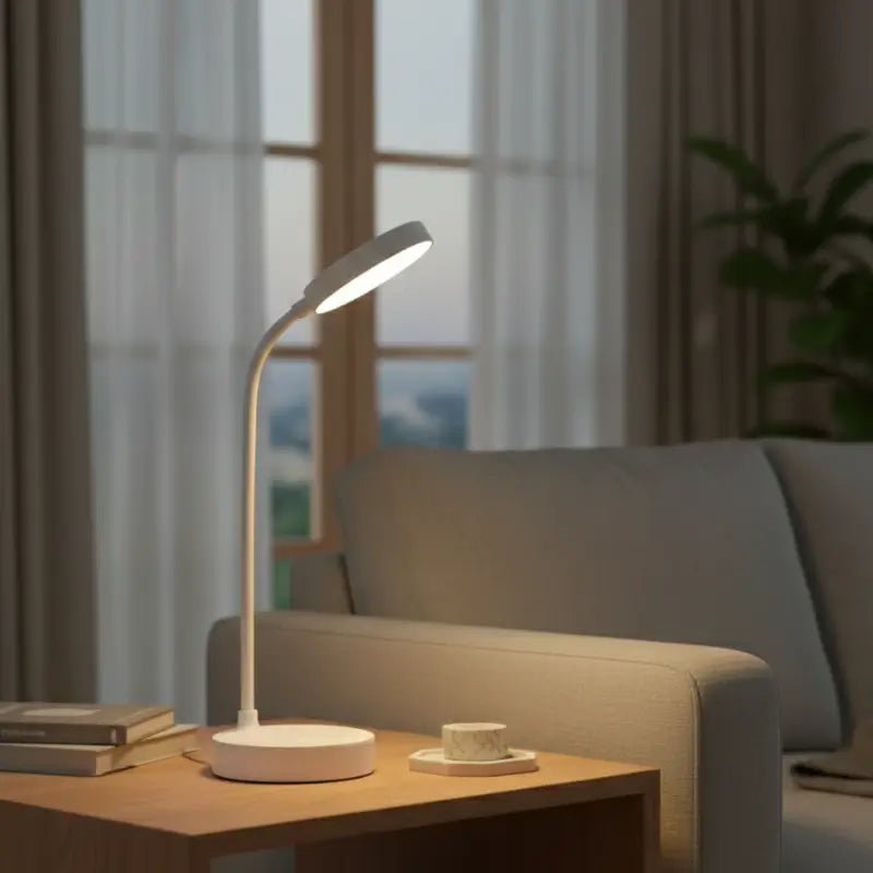 Luminária de Mesa Decorativa LED Flexível Touch - Casas Gael