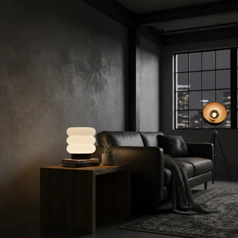 Luminária de Mesa Decorativa Nuvem com Lâmpada LED Casas Gael