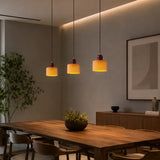 Luminária de Teto Pendente Nórdica em Vidro Cores- Casas Gael