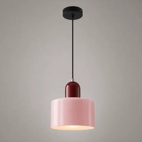 Luminária de Teto Pendente Nórdica em Vidro Cores- Casas Gael