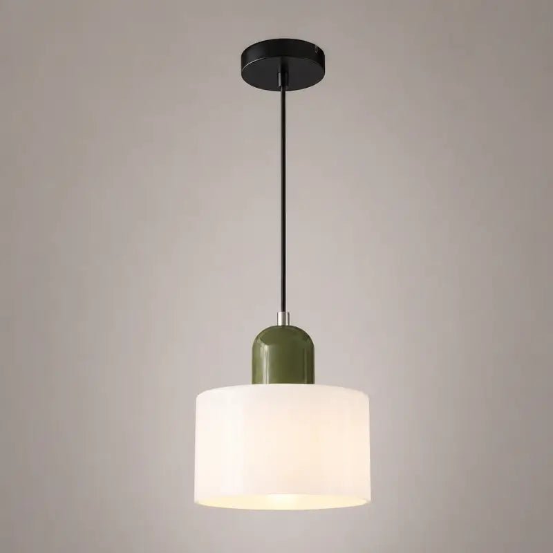 Luminária de Teto Pendente Nórdica em Vidro Cores- Casas Gael